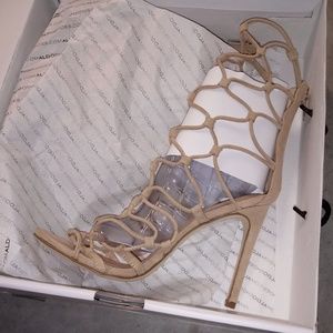 Aldo over the ankle bootie heels. Never worn